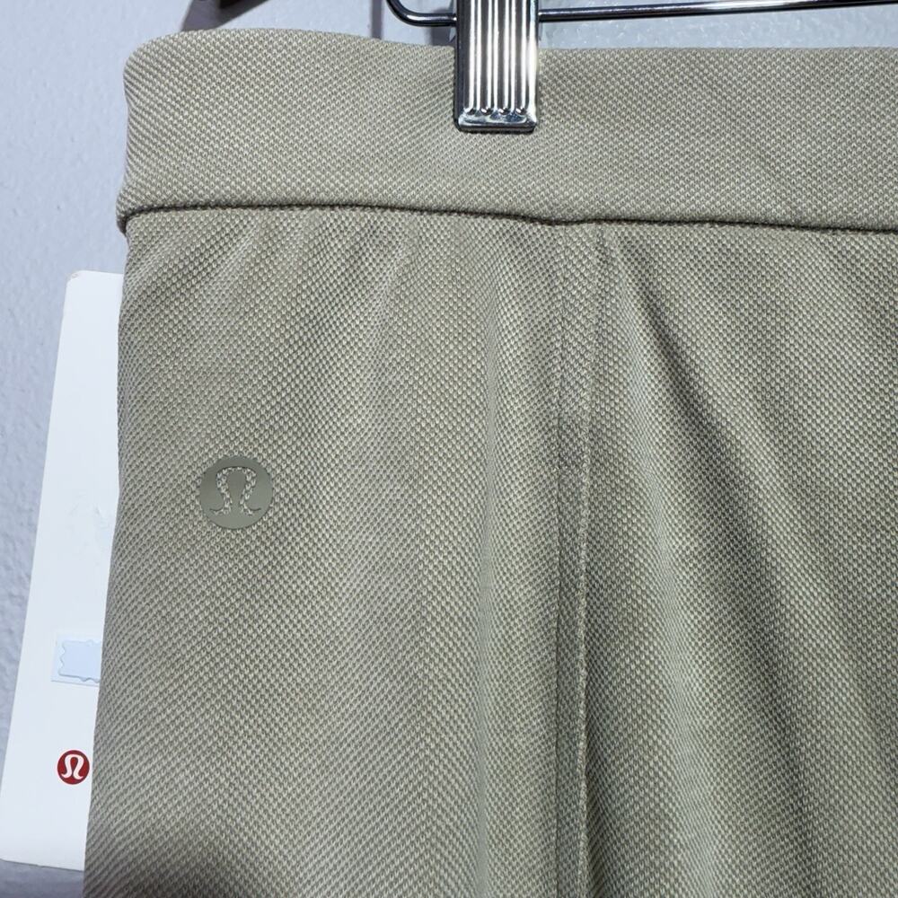 Lululemon Softstreme High-Rise Wide-Leg Pique Pant Women’s XL Sheer Oak - Picture 12 of 16
